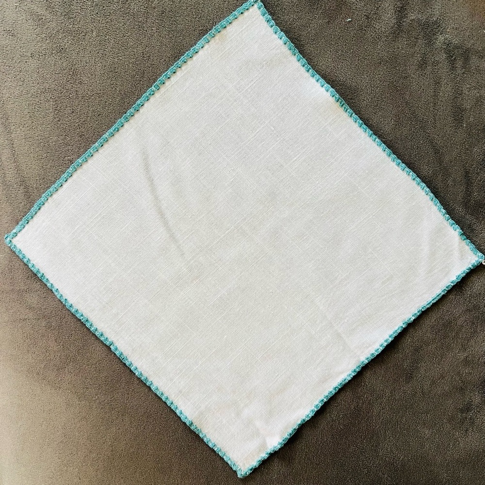 Vintage Embroidered Handkerchief